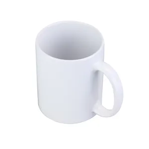 Caneca de impressão de foto lisa branca revestida, 11oz cerâmica impressa da foto