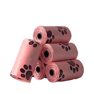 Custom Label Biodegradable Pet Waste Disposal Bag Eco-Friendly Sustainable HDPE+EPI Dog Poop Bag with <b>Compostable</b> Features - Product Image 1