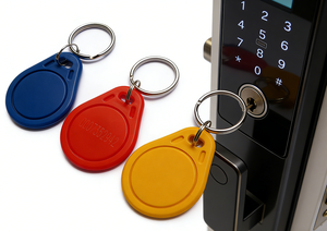 พวงกุญแจ RFID แบบไร้สัมผัส ขนาดเล็ก พิมพ์ลายตามสั่ง เขียนซ้ำได้ สำหรับความปลอดภัยในสำนักงาน - Product Image 4