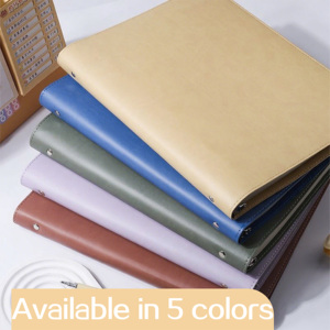 Carnet à spirales en cuir personnalisé A5/B5, couverture souple, pour l'école, carnet personnalisé avec logo - Product Image 3