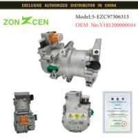 Compresseur de climatisation électrique à énergie nouvelle ZONZCEN 12V-550V OE V181200000044 avec garantie de 12 mois 5-EZC97306313 pour BAIC Foton Toano Van Air
