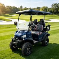 Voiturette de golf électrique Rainbow, nouveau modèle 48 volts, personnalisée, 4 places, chariot de golf électrique, buggy électrique, 30 km/h, 70-90 km d'autonomie