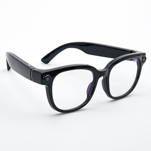 2026 AG66 Cycling Smart <b>Glasses</b> 1MP <b>Camera</b> AI Translation Video Magnetic Charge 3 Mics Noise Reduction IP67 Waterproof Touch Sma - Product Image 2
