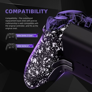 Carcasa Trasera Blanca Texturizada Personalizada EXtremeRate, Reemplazo de la Carcasa Inferior para el Control Xbox Elite Serie 2 - Product Image 3