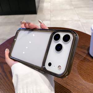 <span class=keywords><strong>Coque</strong></span> de Protection <span class=keywords><strong>Transparente</strong></span> Antichoc pour Téléphone Portable avec Contour Coloré pour <span class=keywords><strong>Apple</strong></span> <span class=keywords><strong>iPhone</strong></span> <span class=keywords><strong>12</strong></span> 13 14 15 16 Pro Max 17 Air - Product Image 5