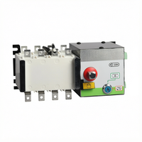 Commutateur de transfert automatique (ATS) double alimentation SUQ3-100A 4P 100A triphasé 400V pour PC et contrôle incendie industriel