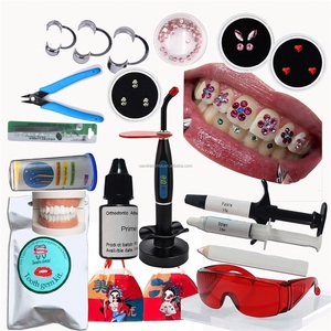 Perfect Tooth Gems Kit for Training Classes and New Business Tooth Gems Kit with Light and Glue Tooth Gem Material Kit - Product Image 2