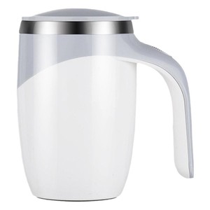 Taza de Café Recargable USB de Acero Inoxidable de 380 ml, Taza de Viaje Magnética con Autoagitación, Entrega Rápida, Regalo Empresarial, Vaso para Bebidas - Product Image 4