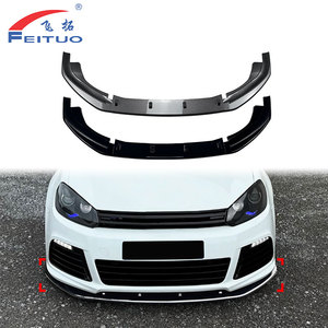 Divisor de Parachoques Delantero para VW <span class=keywords><strong>Golf</strong></span> <span class=keywords><strong>MK6</strong></span> <span class=keywords><strong>R</strong></span> R20 2009-2013 - Product Image 1