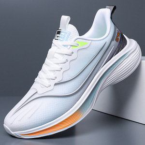 Men Summer Mesh Running Shoes Lightweight Breathable Rubber Outsole EVA Midsole - Product Image 1