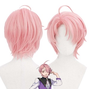 Parrucca per Cosplay di Halloween Game Nu: Olivine <span class=keywords><strong>Eiden</strong></span> Blade Kuya Edmond Aster Yakumo Quincy, Verde Blu Rosa Arancione Viola GAHC-102 - Product Image 2