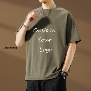 Camiseta de Verano 2026 Personalizada, 310 g/m², 100% Algodón Tejido, Ecológica, Manga Corta, Cuello Redondo, Hombros Caídos, Estilo Urbano, Oversize - Product Image 3