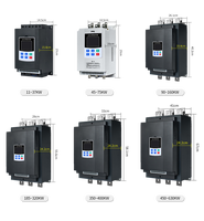 Haute Performance personnalisée 55KW 3 phases 380v AC démarreur progressif Protection du moteur à courant alternatif démarreur de moteur électrique 380V