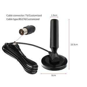 <span class=keywords><strong>Antena</strong></span> digital <span class=keywords><strong>para</strong></span> Smart <span class=keywords><strong>TV</strong></span> con soporte de base magnética fuerte 4K 1080P Canales libres de larga distancia <span class=keywords><strong>Antena</strong></span> VHF y UHF - Product Image 2