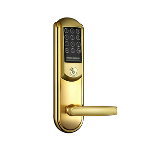 定制锌合金压铸指纹屋安全门把手门锁机构零件 - Product Image 2