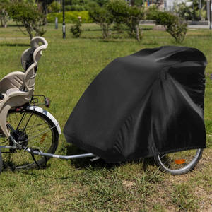 OEM Adjustable <b>Canopy</b> Bicycles Trailer Cover Heavy-Duty Weatherproof Trailer Cover Sheet Pet Trailer Rain Shield Protector Tent - Product Image 6