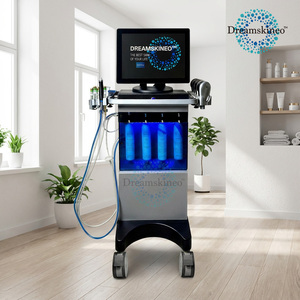 Máquina Facial SPA Hydro Booster para el Cuidado de la Piel, Máquina de Belleza Hydro, Hydralift, Hidrodermoabrasión, Suero Facial, Máquina Hydra - Product Image 3