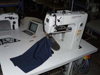 UTILISÉ DURKOPP ADLER 550-16-23 supérieure manches machine costume supérieure manches matériel de couture ordinateur supérieure manches machine