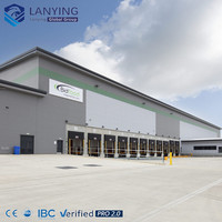 Almacén de Acero Prefabricado de Montaje Rápido, Edificio de Almacenamiento Industrial, Estructura Metálica Prediseñada, Directo de Fábrica