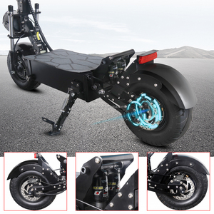 Scooter Eléctrico de Doble Motor para Adultos, 4000W*2, 60v, Batería de Litio de 50ah, Plegable, Inteligente, sin Escobillas, Superventas - Product Image 2