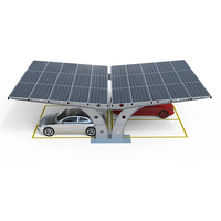Supports de montage solaire robustes en acier au carbone pour carport commercial, système de montage solaire