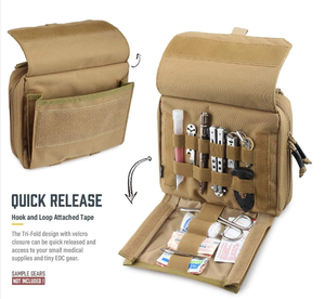 बाहरी मोले उपकरण पाउच पहली सहायता पाउच उपयोगिता अनुलग्नक आयोजक बहु-कार्यात्मक कमर बैग - Product Image 6