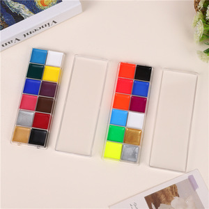 <span class=keywords><strong>Peinture</strong></span> pour le visage et le corps professionnelle à <span class=keywords><strong>base</strong></span> d'huile, sans danger pour la peau, <span class=keywords><strong>peinture</strong></span> corporelle pour Halloween, fête, cosplay, spectacle sur scène - Product Image 3
