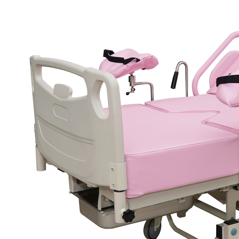 MN-DB003 Hospital Medical Obstetric Delivery Bed Hydraulic Gynecological Examination Labour Birthing Table Wooden Box