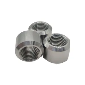 China Customized CNC Lathe Milling service with Stainless Steel Aluminum Brass for Nuts fabrication