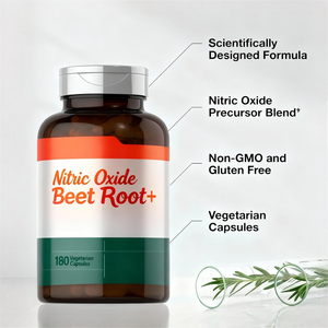 カスタマイズラベル一酸化窒素ビートルートカプセルボトル入りハーブエキス大人用免疫ビタミンブーストサプリメント - Product Image 2
