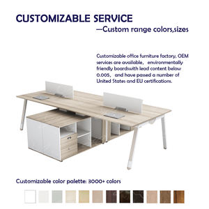 Escritorio de madera con cajones muebles de escritorio de oficina muebles de oficina modernos muebles de oficina para el hogar mesa de oficina - Product Image 4