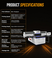 Impresora UV Industrial 1016 Más Vendida, Motor Lineal 2026, Equipo de Alta Velocidad para Azulejos de Cerámica, Señalización Publicitaria