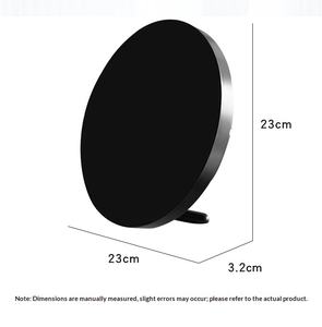 Huayang 8010 <span class=keywords><strong>Orologio</strong></span> Digitale LED da 9 Pollici con Telecomando, Uso <span class=keywords><strong>a</strong></span> <span class=keywords><strong>Parete</strong></span> o da Tavolo, Display Multifunzione per Soggiorno e Camera da Letto - Product Image 6