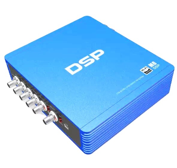 Factory Price 6-Channel Class AB DSP Car Audio Amplifier with Digital Crossovers