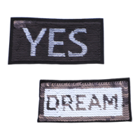 Patch Bordir Huruf Chenille Custom Anime One Piece, Aplikasi Bunga Bentuk Hati Buatan Tangan dengan Payet Setrika, Sampel 1-3 Hari