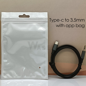 <span class=keywords><strong>สาย</strong></span>อะแดปเตอร์เสียง <span class=keywords><strong>Aux</strong></span> to USB-C เป็น <span class=keywords><strong>3.5</strong></span> มม. พร้อมปลอกหุ้ม PVC แบบถัก สำหรับรถยนต์ คอมพิวเตอร์ ลำโพง และหูฟัง - Product Image 4
