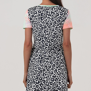 2024 donne ragazze estate maniche corte abiti Casual una linea svasata prendisole per festa abito da spiaggia - Product Image 2