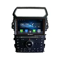 Voor Ford Explorer 2011-2019 10 Inch Autoradio Apparaat Dubbele 2 Din Octa-Core Quad Auto Stereo Gps navigatie Android Auto Radio