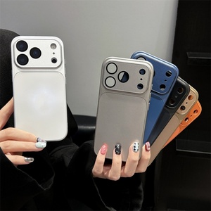 เคสโทรศัพท์มือถือแบบแม่เหล็กสีออริจินัล รุ่น Trend  วัสดุกระจกฝ้า สำหรับ iPhone 17 Air 16 Pro Max  พร้อมเลนส์ป้องกันกล้อง  ด้านหลังแบบด้าน  วัสดุ TPU - Product Image 2