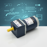 Moteur asynchrone monophasé SOBG 24V AC 15W 1800 tr/min, efficacité IE3, ultra silencieux, avec protection et réduction