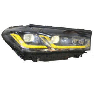 Fari <span class=keywords><strong>originali</strong></span> G30 LCI giallo Angel Eye per <span class=keywords><strong>BMW</strong></span> 5 serie M5 G30 LCI fari a LED 2021-2023 G30 <span class=keywords><strong>accessori</strong></span> - Product Image 1