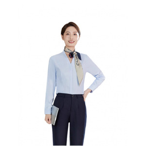 China Mobile Work Uniforms Men Women Long Short Sleeve Shirts Complete Set Spring 2026 Commute Comfortable Work Fashion - Product Image 2
