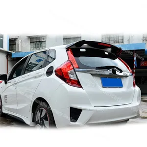 สปอยเลอร์หลังรถยนต์ StarNav รุ่นปี 2014-2020 สำหรับ Fit Gk5 สไตล์ RS พร้อมไฟท้าย  แผ่นกันกระแทกหลังคา  ชุดแต่ง - Product Image 5