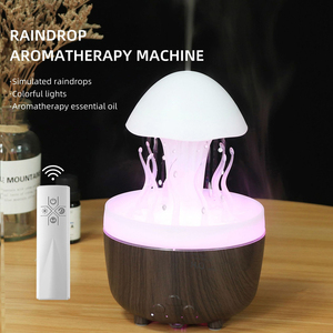 Jellyfish Shape Ultrasonic Aroma Diffuser Humidifier Color Changing Night <b>Light</b> Humidifier For Bedroom <b>Sleep</b> Atmosphere - Product Image 3