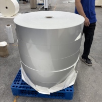 Papier de matières premières de tasse de papier de rouleau de tasse inférieure pour le bol de papier de nouilles instantanées jetables peut être chauffé sur la cuisinière à induction
