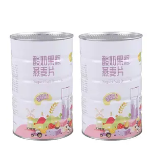 Food safe printed 3L/25L tin can food grade drum container tomatoes empty cans for customer