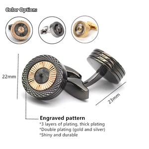 Nuovissimi <span class=keywords><strong>Gemelli</strong></span> Metallici da Uomo per <span class=keywords><strong>Camicia</strong></span>, Prezzo all'Ingrosso, Dongguan Fancy - Product Image 6