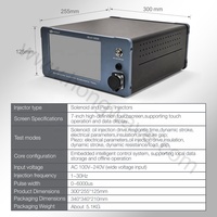 Hwaut Válvula de Actualización Portátil V4 Probador de Inyectores Common Rail Electromagnético Piezoeléctrico AHE BIP Airgap I-gap-300 Herramienta de Diagnóstico