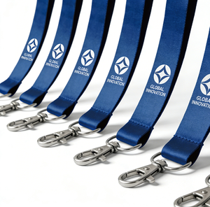 Personalized Promotional Neck Lanyard with Heat Transfer Printing for School, Staff, and Sports Events