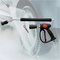 Pistolet à gâchette à mousse de neige Pistolet de pulvérisation pour nettoyeur haute pression SS 1/4 "Adaptateur à dégagement rapide Coupleur/douille pour Nilfisk Kew Italie